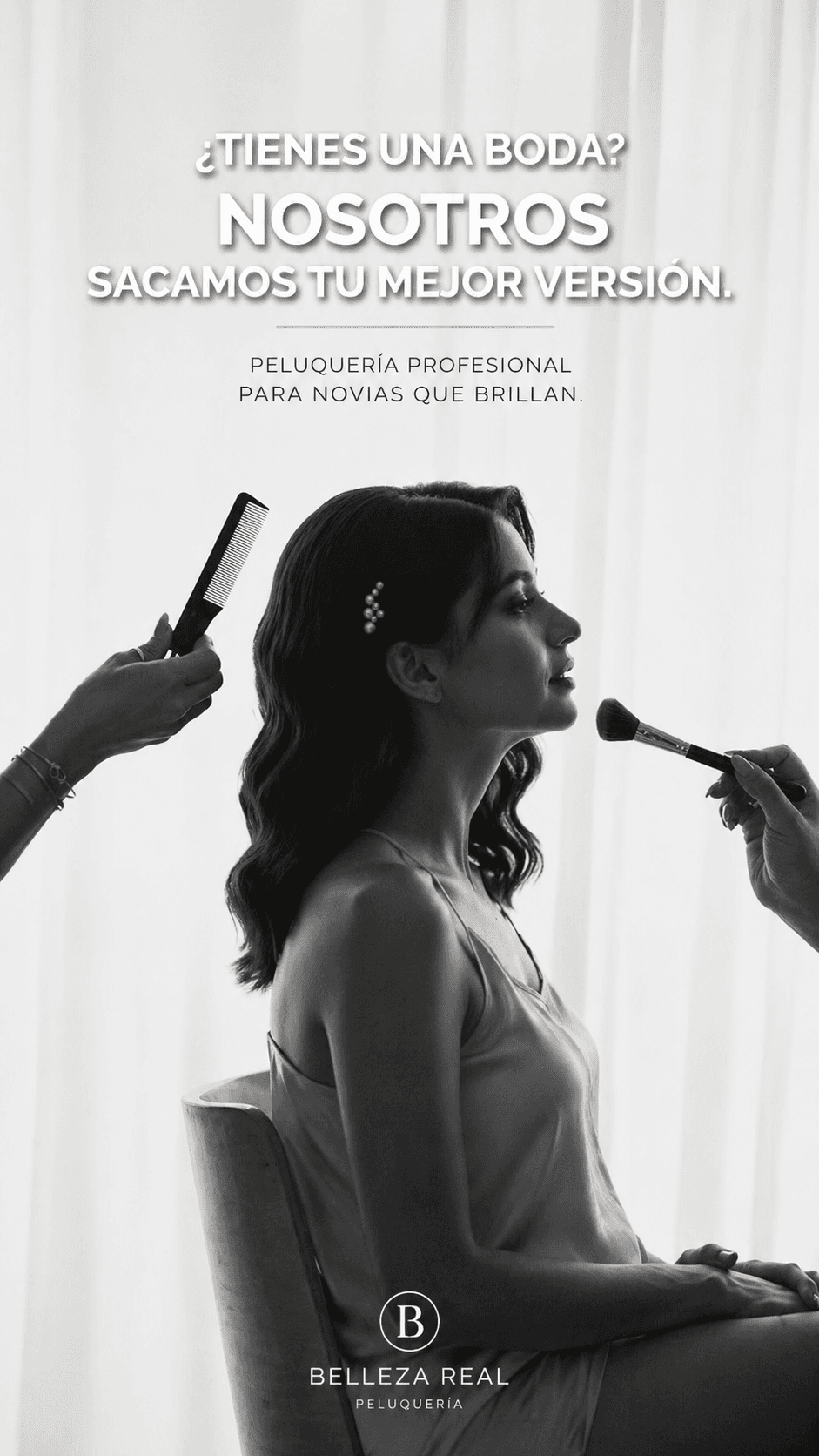 "¿Boda próxima? Te ayudamos a brillar en tu gran día."